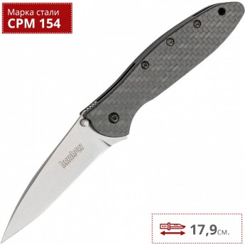 Нож KERSHAW 1660GLCF LEEK GLOW CARBON Нож KERSHAW 1660GLCF LEEK GLOW CARBON